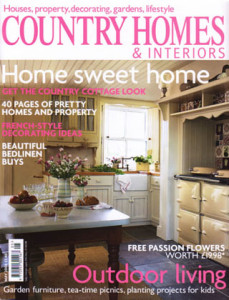 Country homes and interior magazine front cover