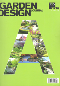 Garden design journal front cover