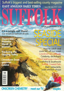 Suffolk seaside special magazine front cover